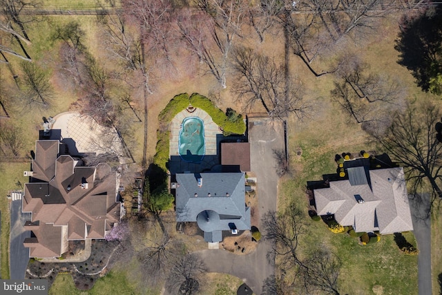 4127 Presidential Dr, Lafayette Hill, PA 19444 - aerial overview of property's location with a pool area