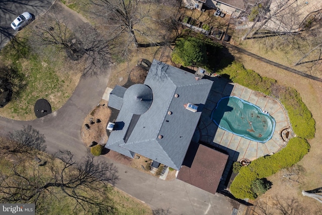 4127 Presidential Dr, Lafayette Hill, PA 19444 - aerial view of property's location with a pool area