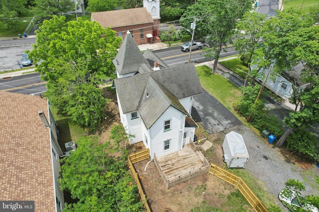 134 S Main St, Glassboro, NJ 08028 - drone / aerial view