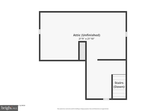 134 S Main St, Glassboro, NJ 08028 - view of property floor plan