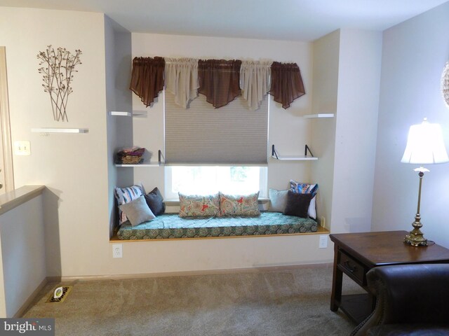 7799 Outing Ave, Pasadena, MD 21122 - sitting room featuring carpet flooring and baseboards