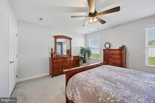 92 Senators Way, Berlin, NJ 08009 - carpeted bedroom featuring baseboards and ceiling fan