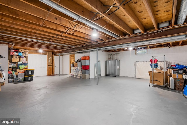 24411 Kakae Dr, Damascus, MD 20872 - unfinished below grade area featuring water heater