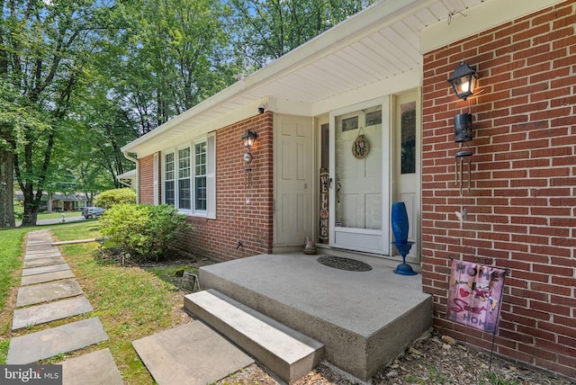 24411 Kakae Dr, Damascus, MD 20872 - property entrance featuring brick siding