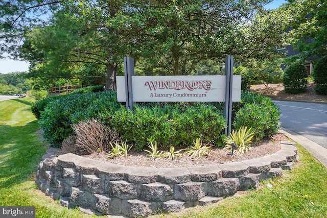 84 Windbrooke Cir Unit 84, Gaithersburg, MD 20879 - view of community sign