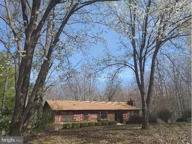 9600 Ritter Rd, Nokesville, VA 20181 - view of front of property with a chimney