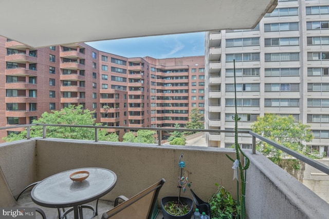 4515 Willard Ave Unit 1111S, Chevy Chase, MD 20815 - view of balcony
