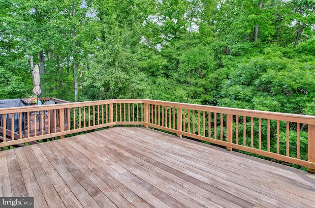 1403 Peregrine Path, Arnold, MD 21012 - view of wooden deck