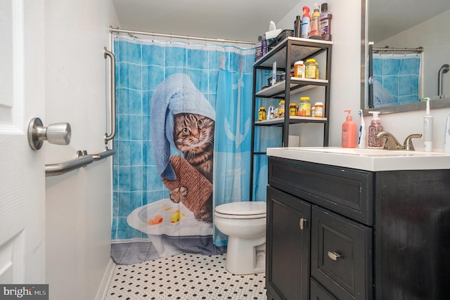 250 Ridge Pike Unit 58, Lafayette Hill, PA 19444 - bathroom with vanity and curtained shower