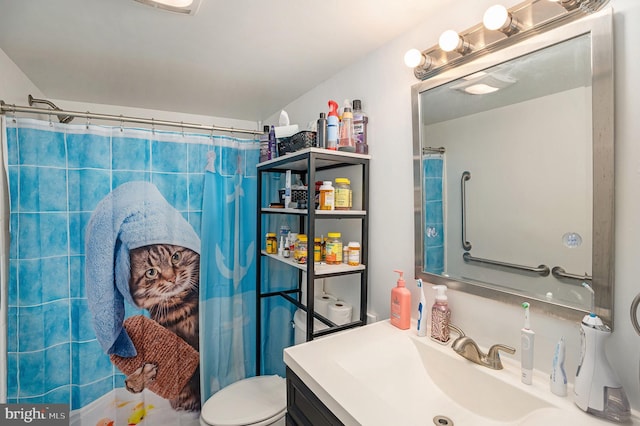 250 Ridge Pike Unit 58, Lafayette Hill, PA 19444 - bathroom featuring vanity and curtained shower