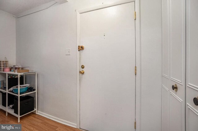 250 Ridge Pike Unit 58, Lafayette Hill, PA 19444 - foyer entrance with light wood-style flooring and baseboards