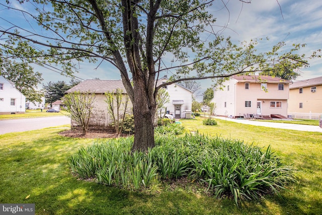 77 Atkins Ave, Hamilton, NJ 08610 - view of front of home featuring a front lawn