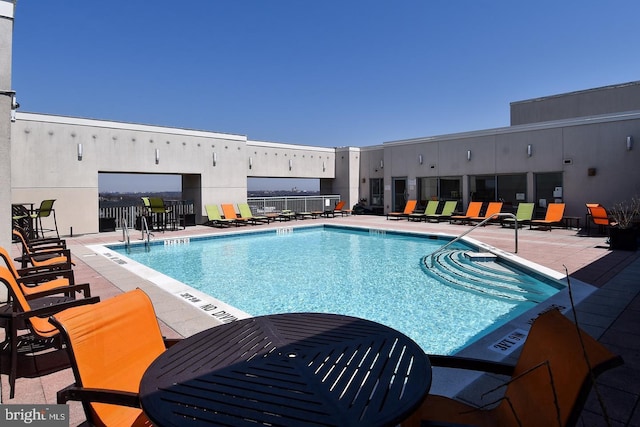 851 N Glebe Rd Unit 1418, Arlington, VA 22203 - community pool featuring a patio area