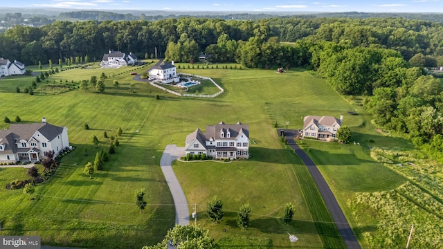 834 Marlboro Spring Rd, Kennett Square, PA 19348 - aerial view of sparsely populated area