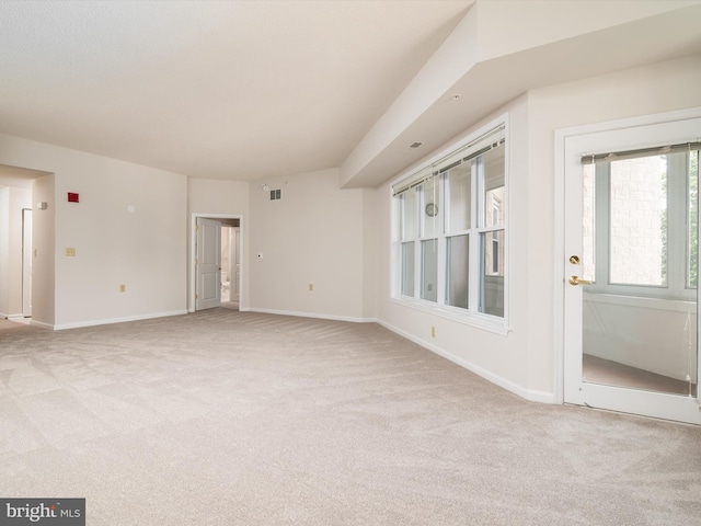 7101 Bay Front Dr Unit 204, Annapolis, MD 21403 - carpeted spare room featuring baseboards
