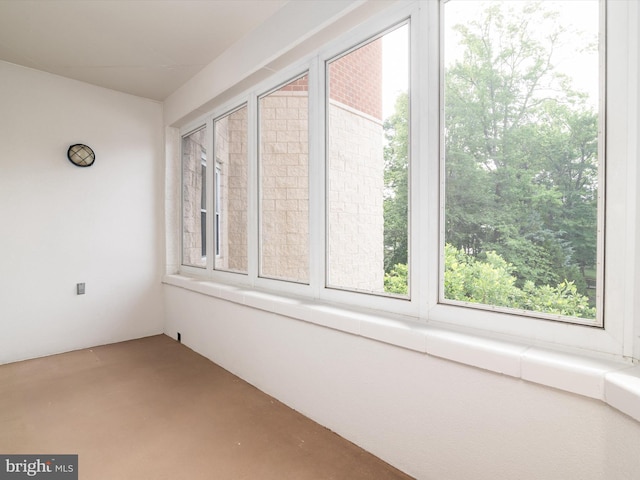 7101 Bay Front Dr Unit 204, Annapolis, MD 21403 - view of unfurnished sunroom