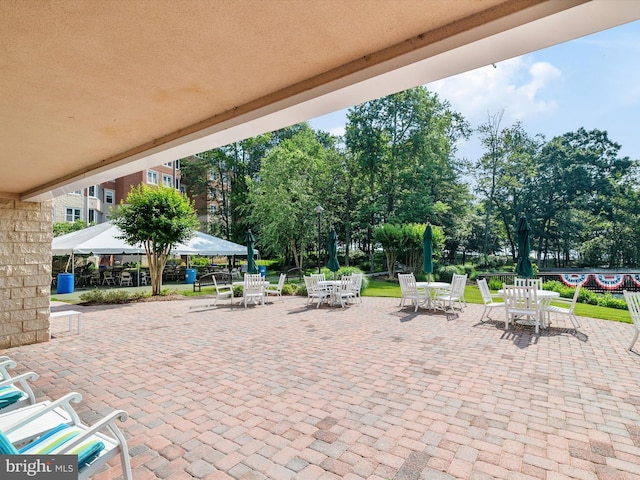 7101 Bay Front Dr Unit 204, Annapolis, MD 21403 - view of patio / terrace with outdoor dining space