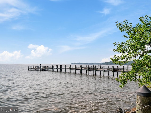 7101 Bay Front Dr Unit 204, Annapolis, MD 21403 - dock with a water view