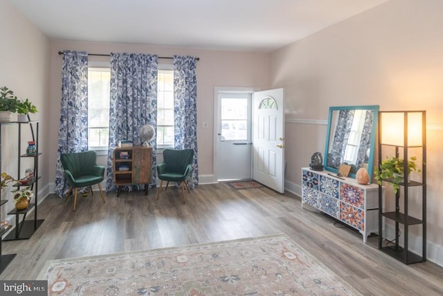 213 Conover St, Burlington, NJ 08016 - sitting room featuring wood finished floors