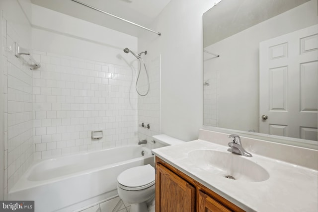 34 Ingate Ter Unit 4410, Halethorpe, MD 21227 - bathroom with shower / bathtub combination, vanity, and tile patterned flooring