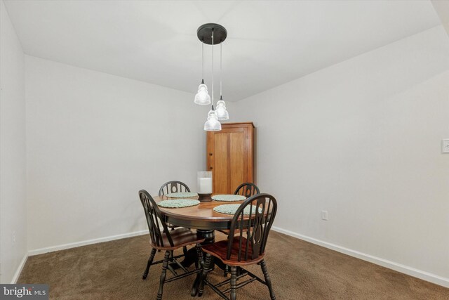 1009 Red Rock Cir, Royersford, PA 19468 - dining room featuring carpet floors