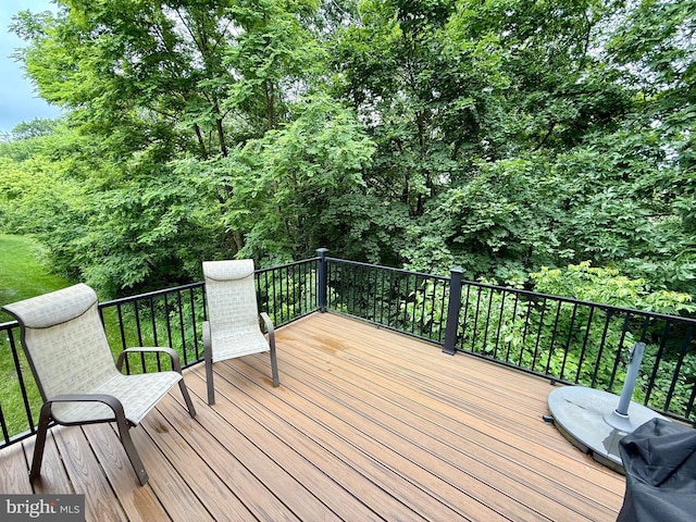 1009 Red Rock Cir, Royersford, PA 19468 - view of wooden terrace