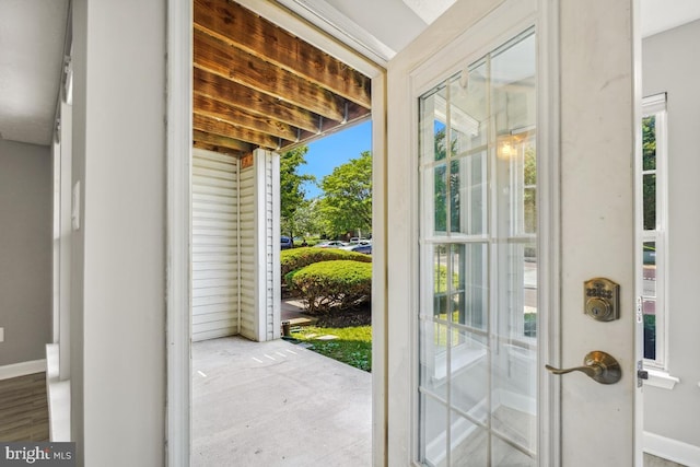 25909 Ridge Manor Dr Unit A, Damascus, MD 20872 - doorway to outside featuring plenty of natural light