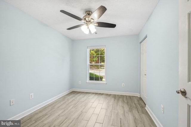 25909 Ridge Manor Dr Unit A, Damascus, MD 20872 - unfurnished room with light wood finished floors and a ceiling fan
