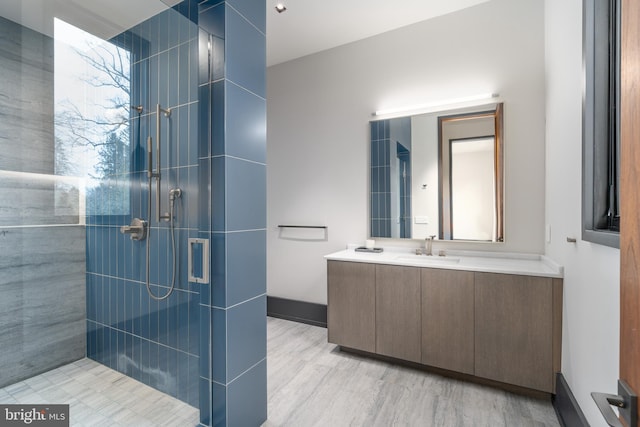 1020 Langley Hill Dr, Mclean, VA 22101 - bathroom with a shower stall and vanity