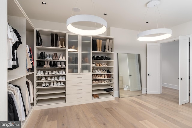 1020 Langley Hill Dr, Mclean, VA 22101 - walk in closet with light wood finished floors