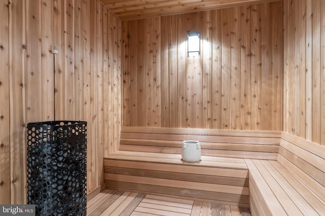 1020 Langley Hill Dr, Mclean, VA 22101 - sauna / steam room featuring wood walls