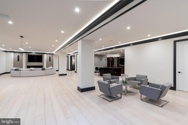 1020 Langley Hill Dr, Mclean, VA 22101 - lobby with recessed lighting