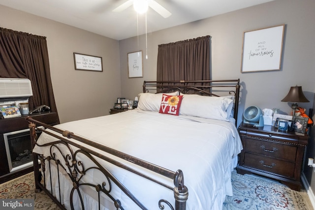 3 Cawdor Ln, New Castle, DE 19720 - bedroom with a ceiling fan and wood finished floors