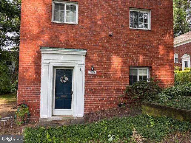 3504 Martha Custis Dr Unit 315, Alexandria, VA 22302 - entrance to property with brick siding