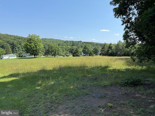11 Gray Ridge Ln, Berkeley Springs, WV 25411 - view of yard featuring a forest view and a view of countryside