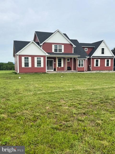 3671 Taneytown Rd, Gettysburg, PA 17325 - view of front facade with a front yard and covered porch
