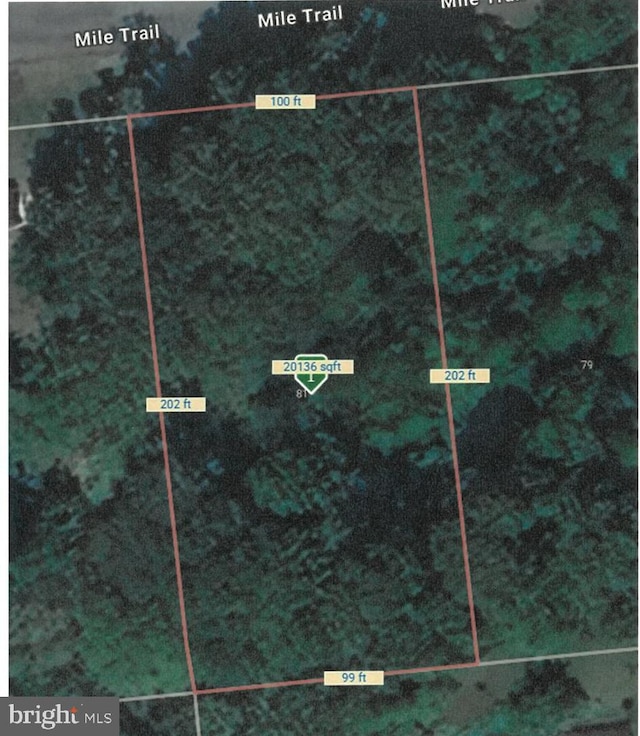 81 Mile Trl, Fairfield, PA 17320 - map of property location with property parcel outlined