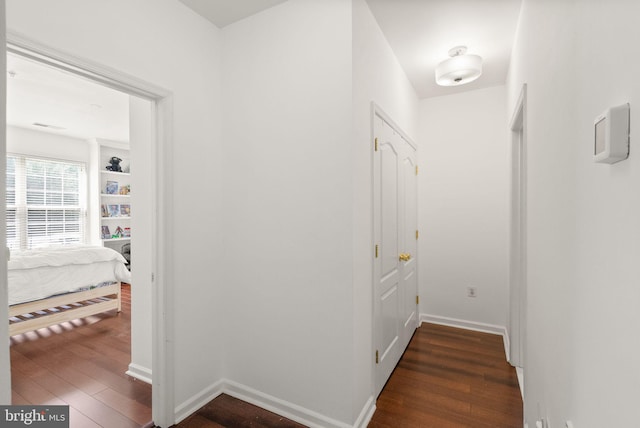 9710 Handerson Pl Unit 1, Manassas Park, VA 20111 - hallway featuring dark wood finished floors