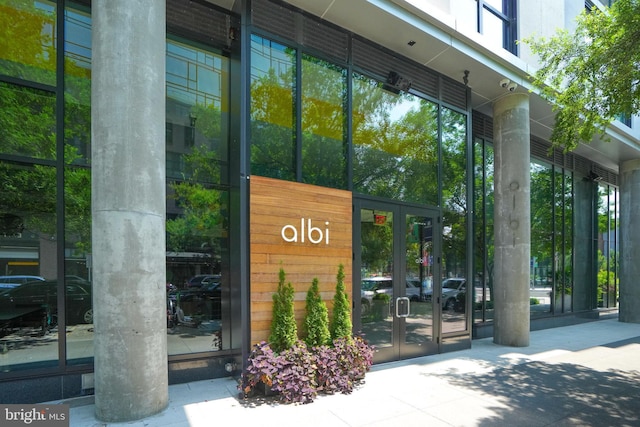 1300 4th St SE Unit 908, Washington, DC 20003 - view of exterior entry featuring french doors
