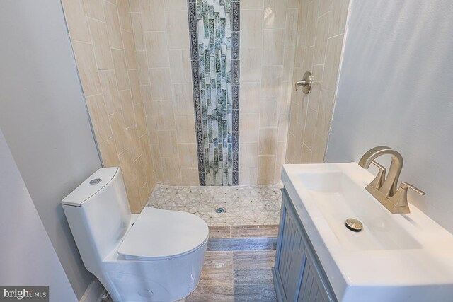604 E 31st St, Baltimore, MD 21218 - full bathroom featuring a stall shower and vanity