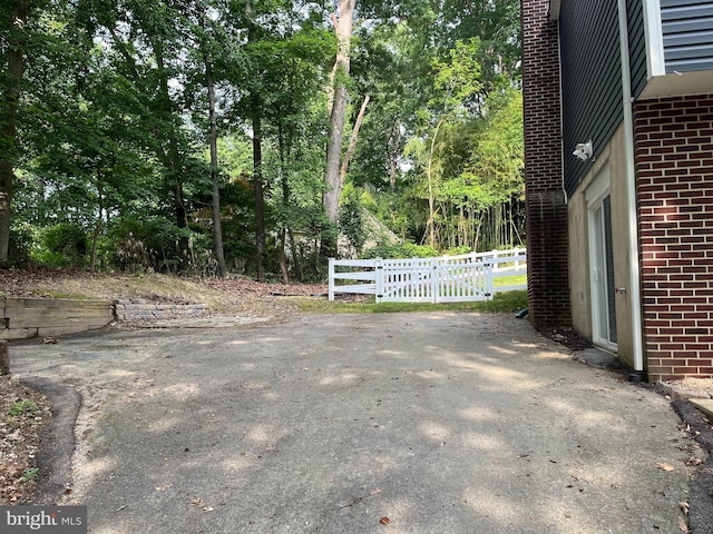35904 Army Navy Dr, Mechanicsville, MD 20659 - gate featuring view of wooded area