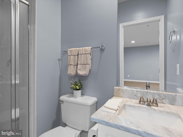 1473 Northern Neck Dr, Vienna, VA 22182 - full bath with vanity and a shower stall