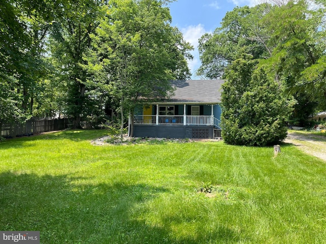 8708 Dudley Dr, Lorton, VA 22079 - view of front of house with a porch