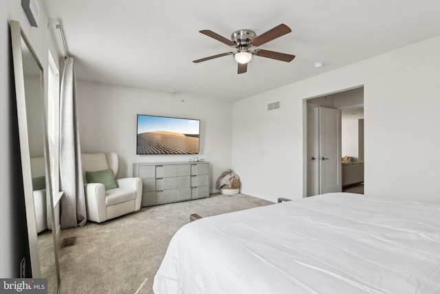 213 Wynstone Ct, Colmar, PA 18915 - bedroom with carpet and ceiling fan