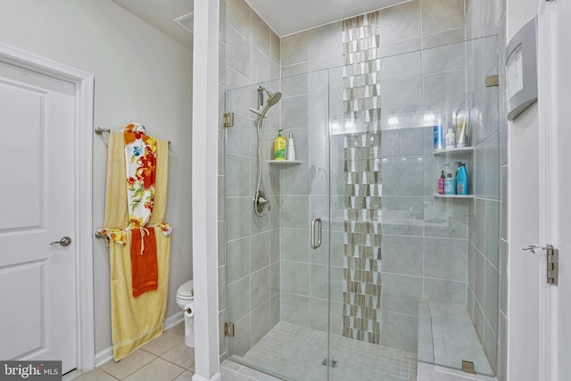 15937 Cucumber Magnolia Way, Haymarket, VA 20169 - full bath with tile patterned flooring and a shower stall