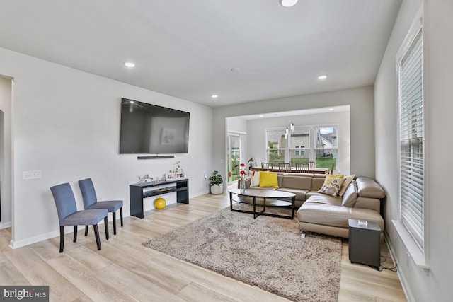 15937 Cucumber Magnolia Way, Haymarket, VA 20169 - living area with wood finished floors and recessed lighting