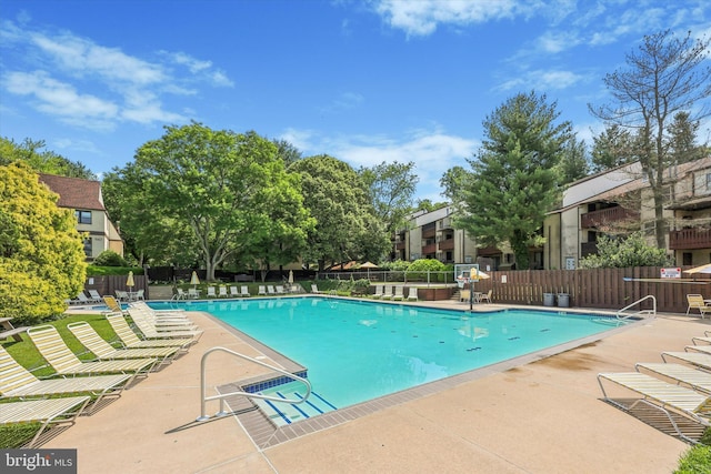 291 Shawmont Ave Unit 4F7, Philadelphia, PA 19128 - community pool featuring a patio