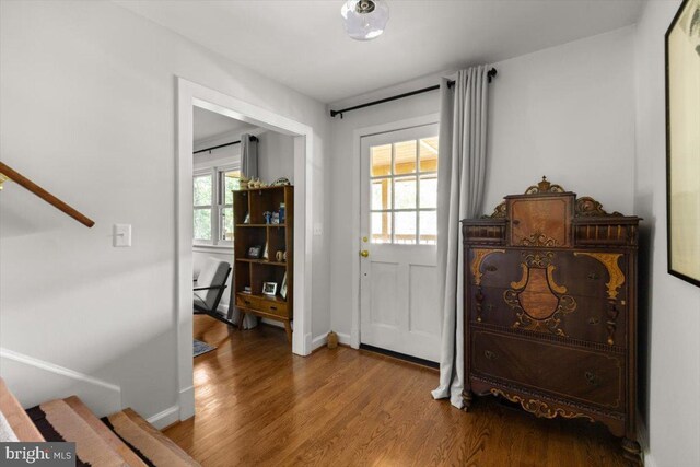 200 Sweetbriar, Winchester, VA 22603 - entrance foyer featuring wood finished floors and stairs