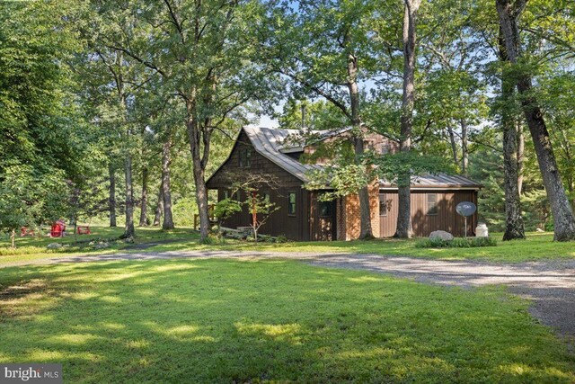 200 Sweetbriar, Winchester, VA 22603 - view of front of home featuring a front lawn and board and batten siding