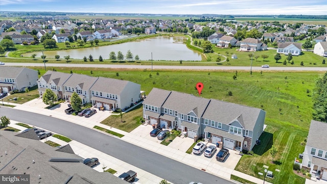 346 Goodwick Dr, Middletown, DE 19709 - aerial view of residential area with a nearby body of water